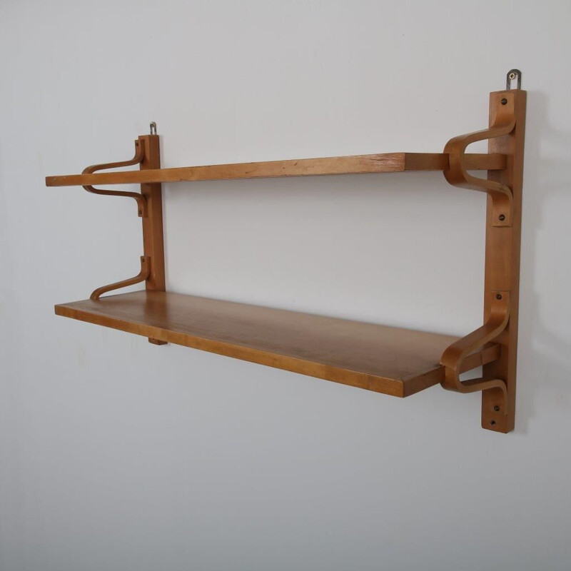 Vintage wall shelves AB01 by Cees Braakman from Pastoe, 1950s