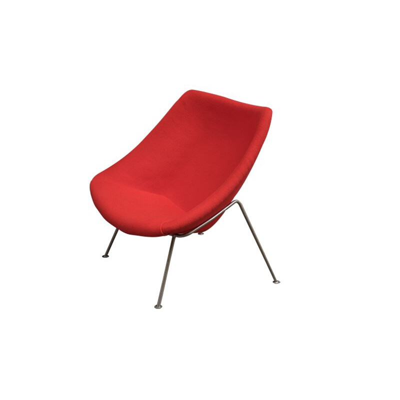 Vintage Oyster armchair by Pierre Paulin by Artifort, 1960s