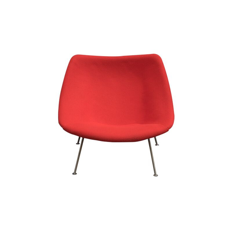 Vintage Oyster armchair by Pierre Paulin by Artifort, 1960s