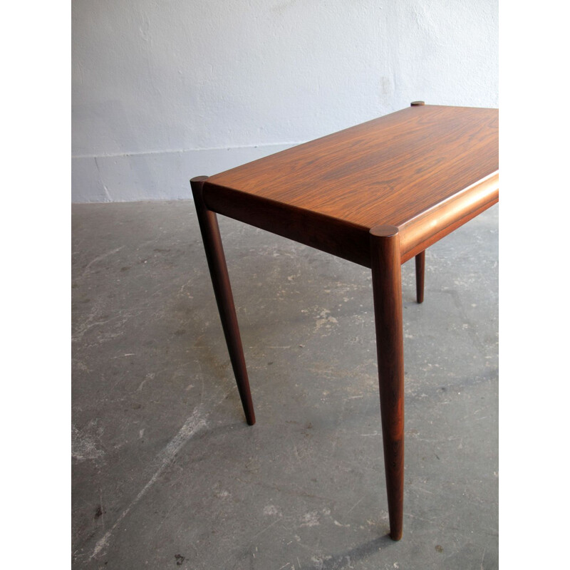 Vintage rosewood side table, Denmark, 1950s