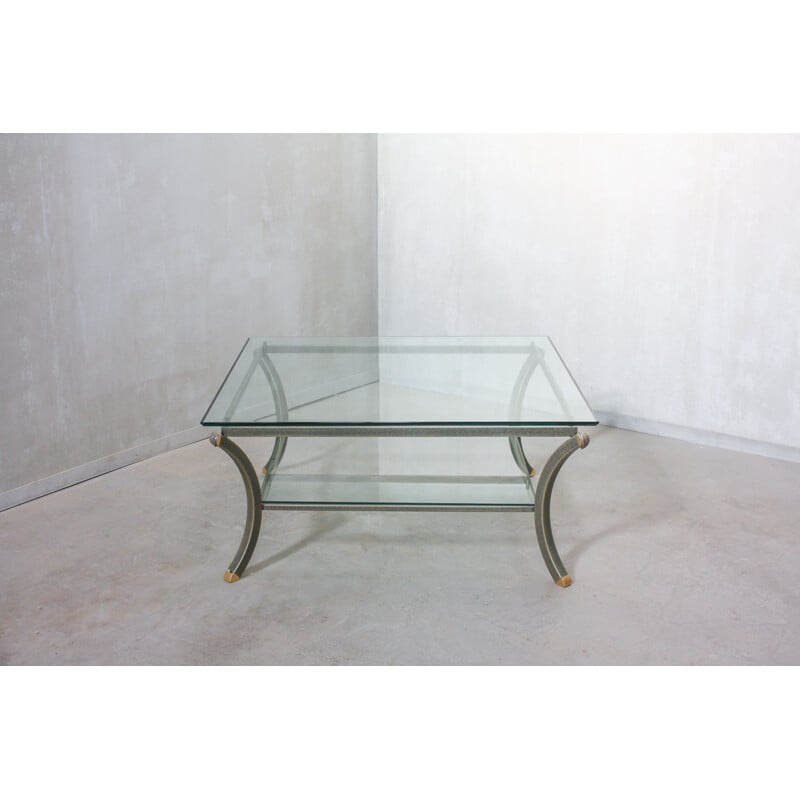 Vintage square coffee table from Pierre Vandel, 1970s