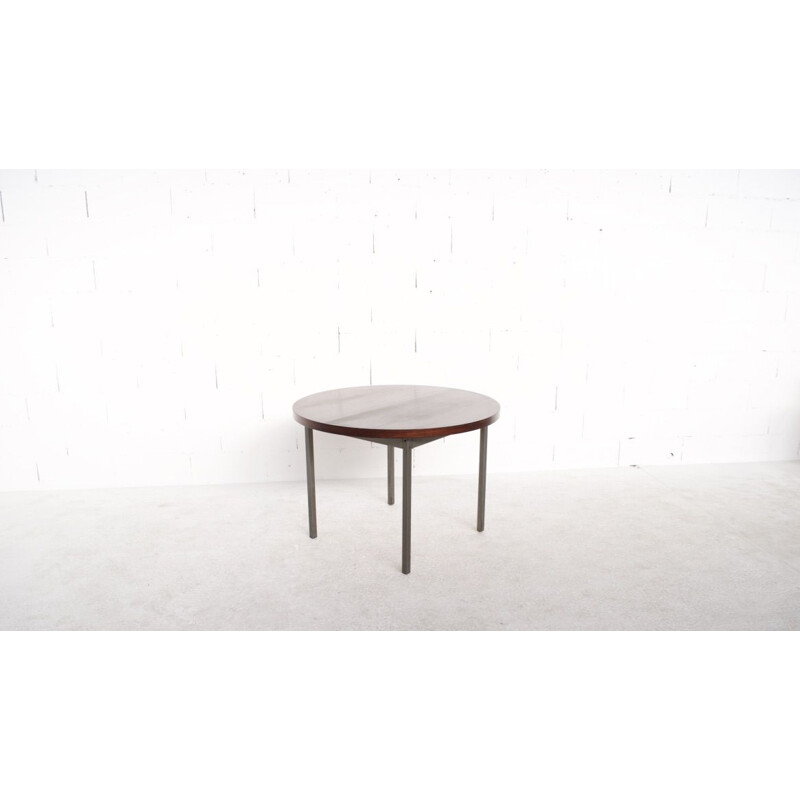 Vintage extentible rosewood table by Georges Frydman, EFA publisher, 1960s