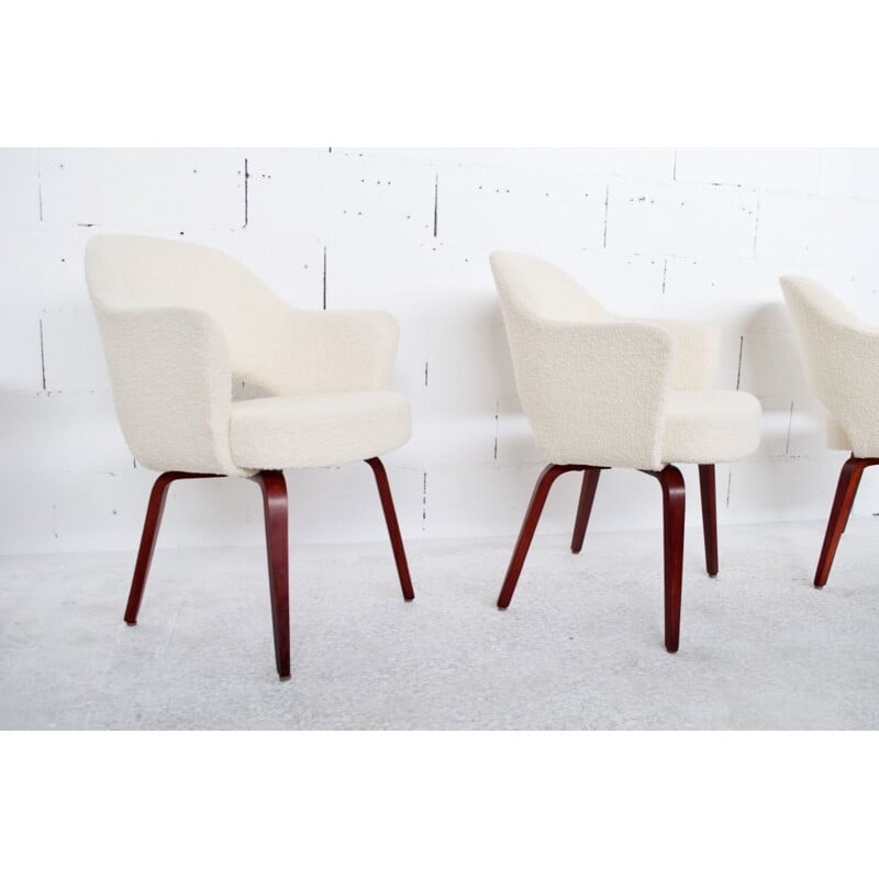 Ensemble de 4 fauteuils vintage par Eero Saarinen pour Knoll international, 1960