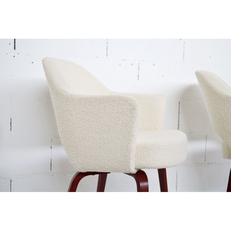 Set of 4 vintage armchairs by Eero Saarinen for Knoll International, 1960s