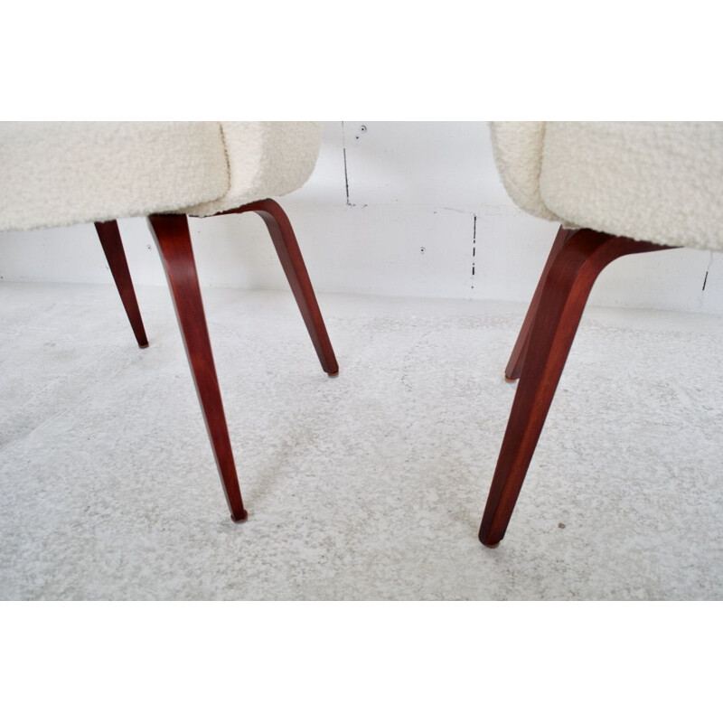 Set of 4 vintage armchairs by Eero Saarinen for Knoll International, 1960s