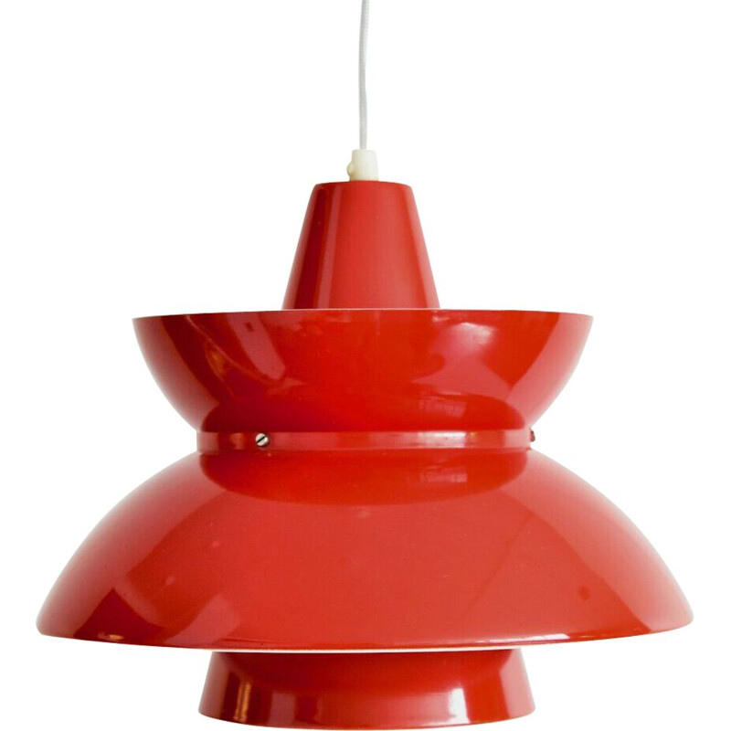 Vintage pendant light by Jørn Utzon for Nordisk Solar, Denmark, 1960s