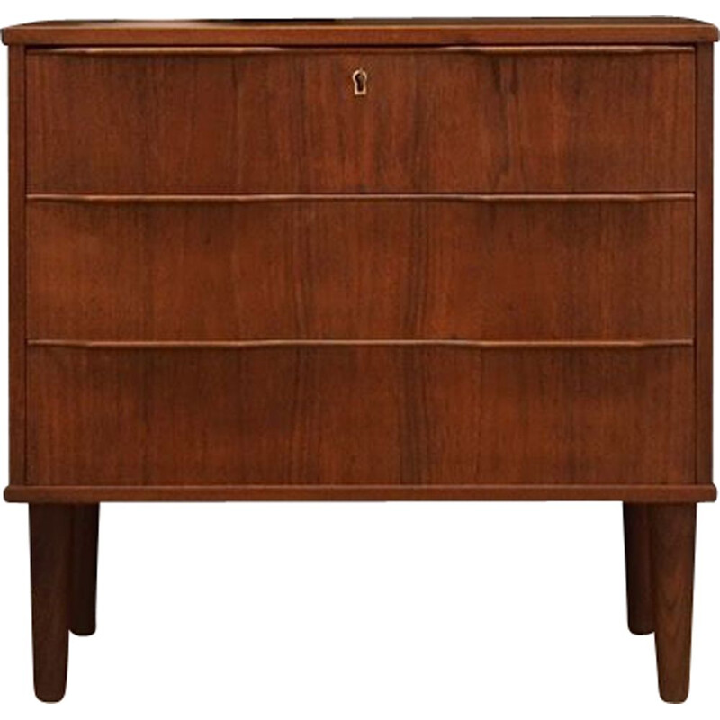 Vintage teak chest of drawers by SI-BOMI, 1960-70s