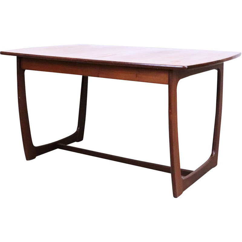 Vintage extensible teak dining table, Denmark, 1960