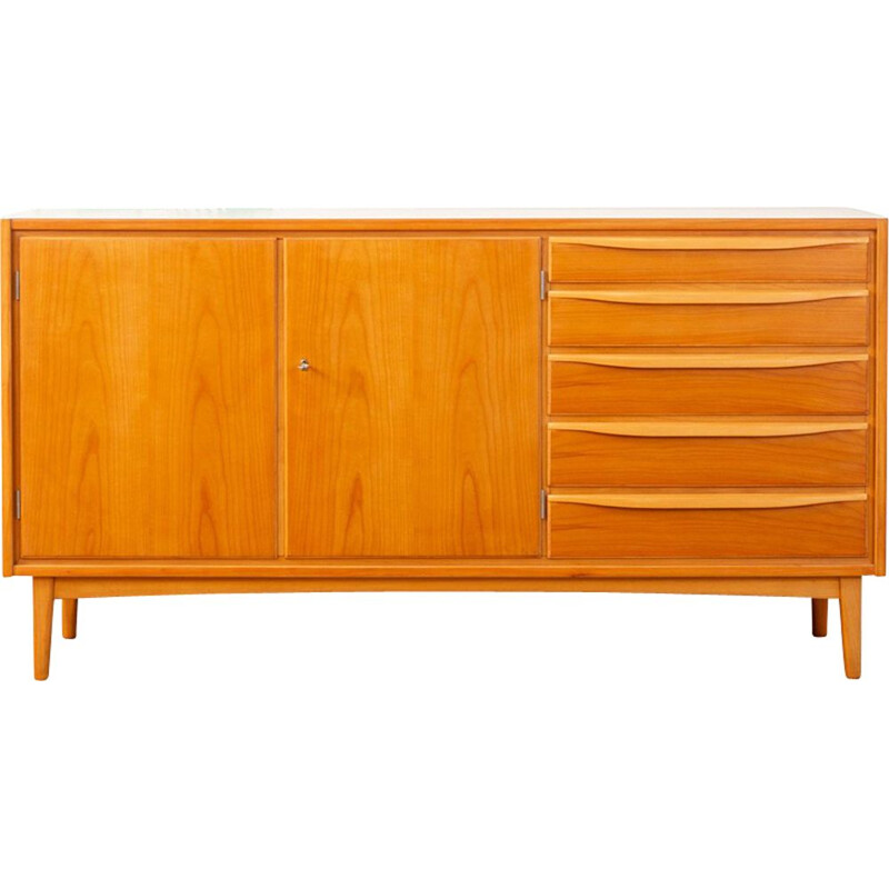 Vintage sideboard in cherry veneer, 1950