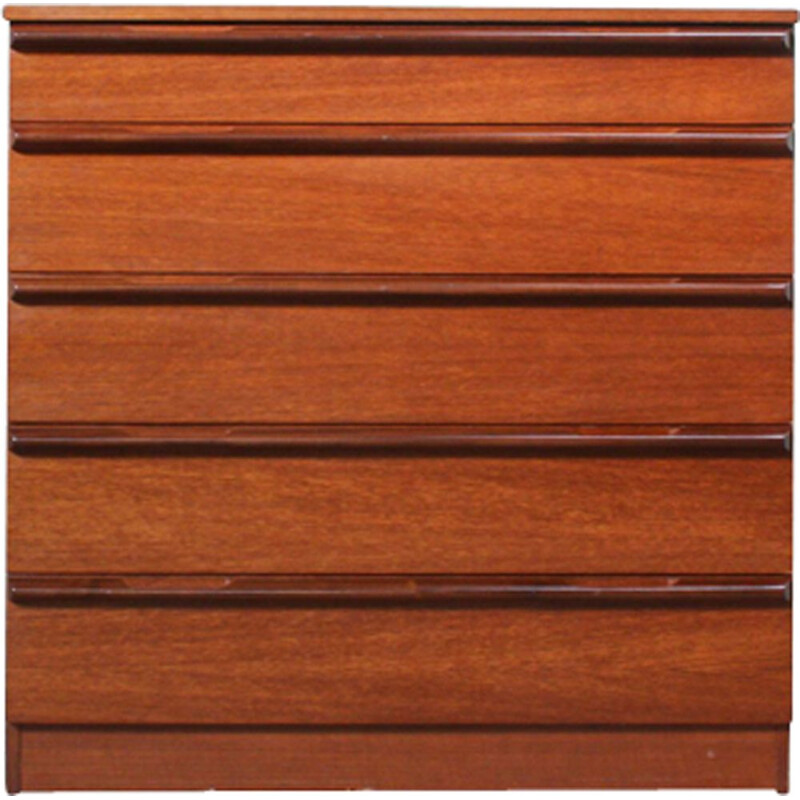 Vintage teak chest of drawers from Avalon, 1960s