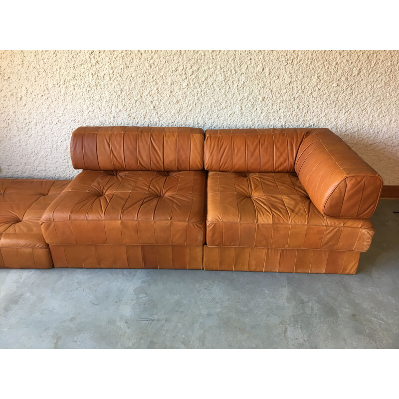 Vintage corner sofa DS88 by De Sede, Switzerland, 1970s