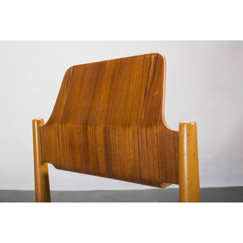 Ensemble de 4 chaises SE119 vintage d'Egon Eiermann pour Wilde et Spieth, 1950