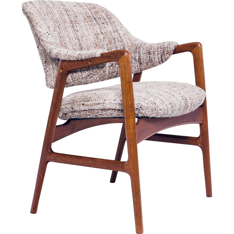 Vintage teak armchair by Ingmar Relling for Westnofa, 1960s