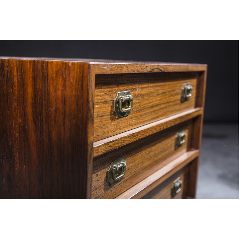 Danish vintage chest of drawers by Henning Korch for Silkeborg Møbelfabrik, 1960s