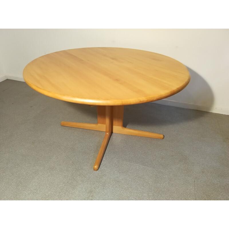 Mesa vintage de roble de Niels Moller, 1960