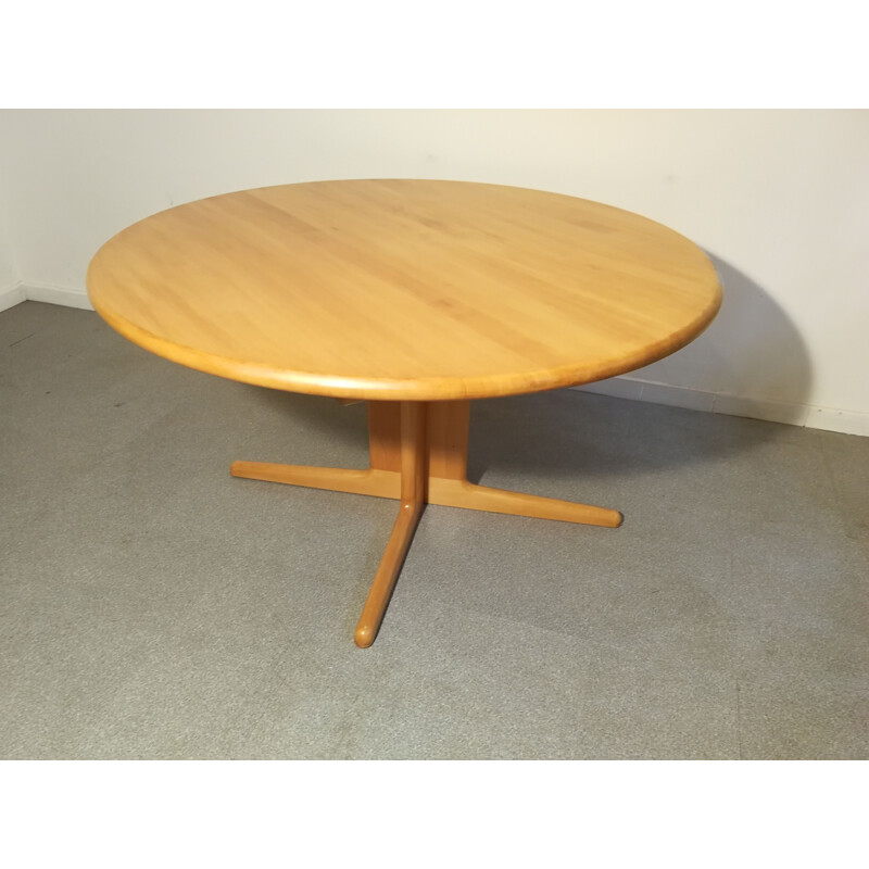 Vintage oak table by Niels Moller, 1960