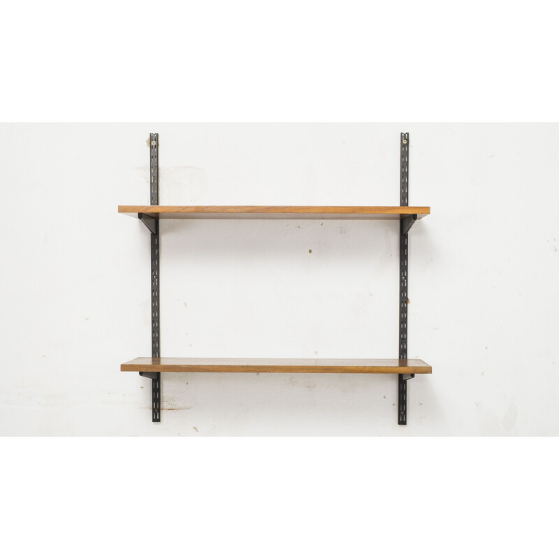 Vintage walnut shelf by Sparrings, 1960