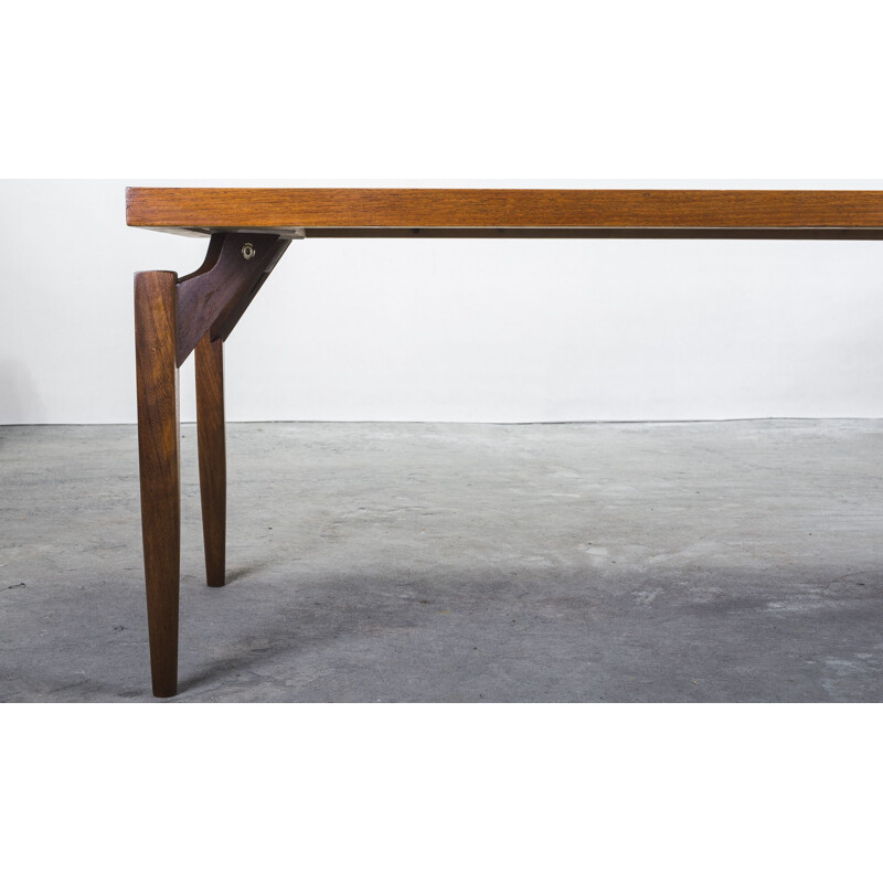 Scandinavian vintage teak coffee table, 1960