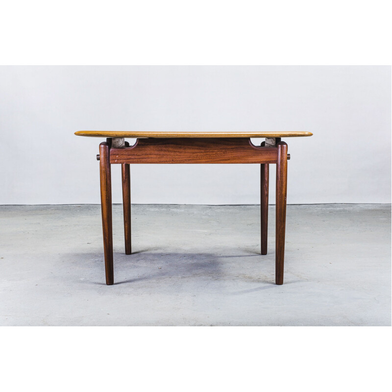 Teak danish vintage coffee table, 1960s