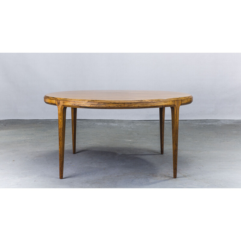 Rosewood danish vintage coffee table by Johannes Andersen for CFC Silkeborg, 1960s