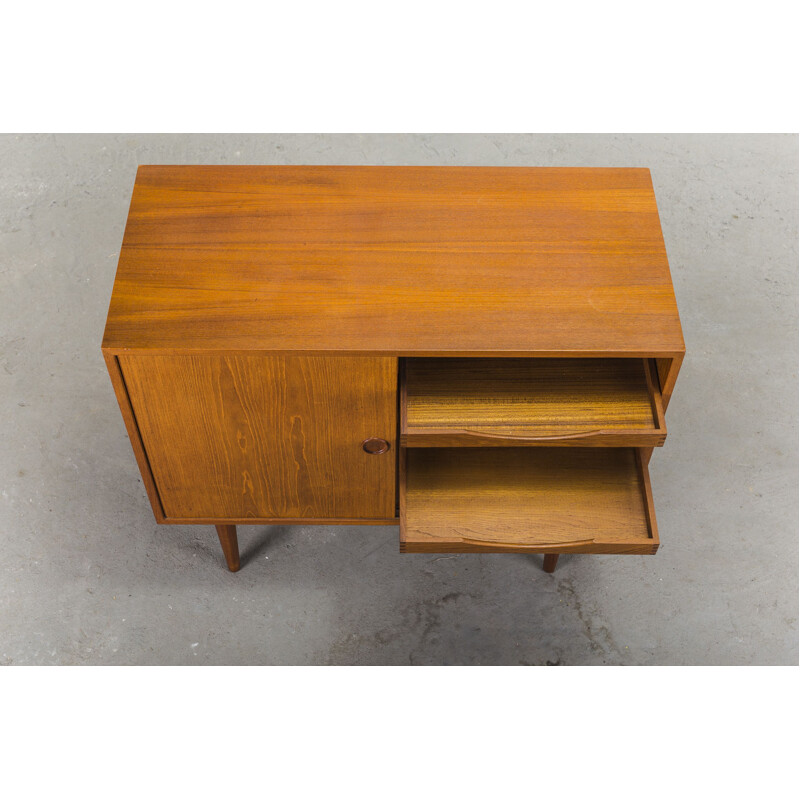 Vintage teak sideboard by Kai Kristiansen for Feldballes Møbelfabrik, 1960s