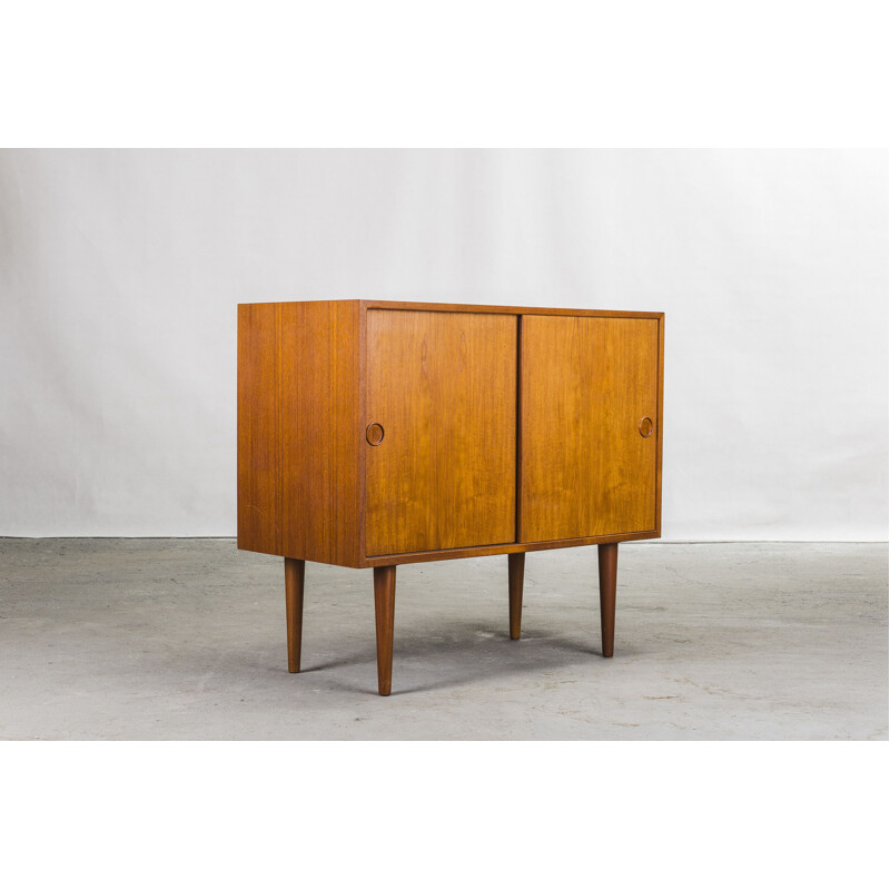 Vintage teak sideboard by Kai Kristiansen for Feldballes Møbelfabrik, 1960s