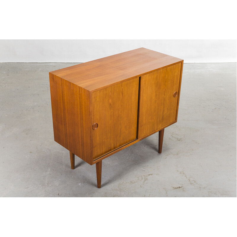 Vintage teak sideboard by Kai Kristiansen for Feldballes Møbelfabrik, 1960s