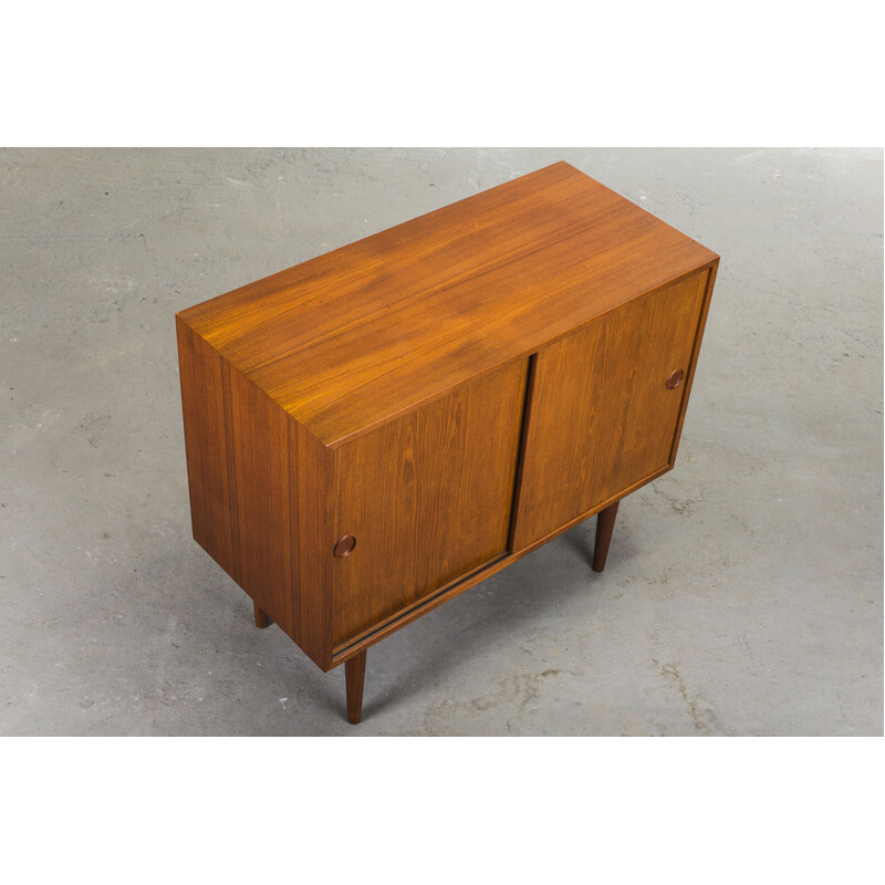 Vintage teak sideboard by Kai Kristiansen for Feldballes Møbelfabrik, 1960s