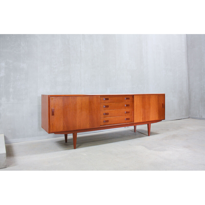 Enfilade vintage en teck de Clausen & Son, 1960