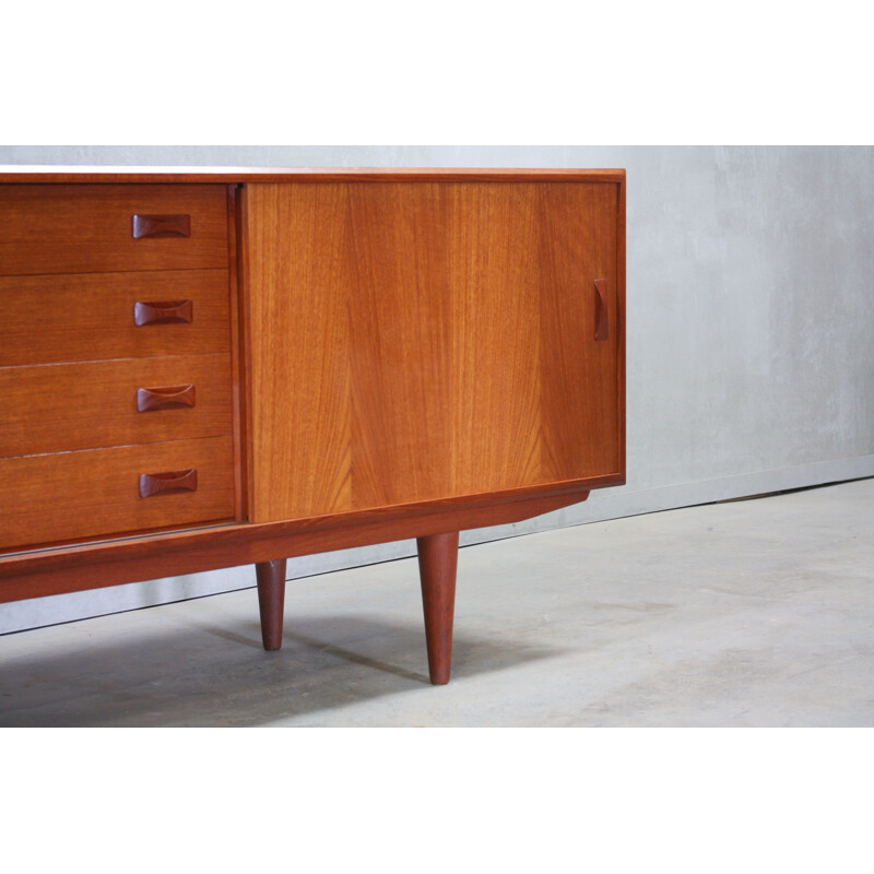 Vintage teak sideboard from Clausen & Son, 1960s