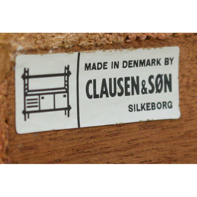 Vintage teak sideboard from Clausen & Son, 1960s