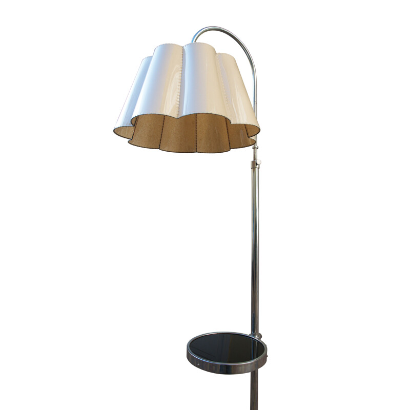 Vintage stalen vloerlamp van The Napako, 1930