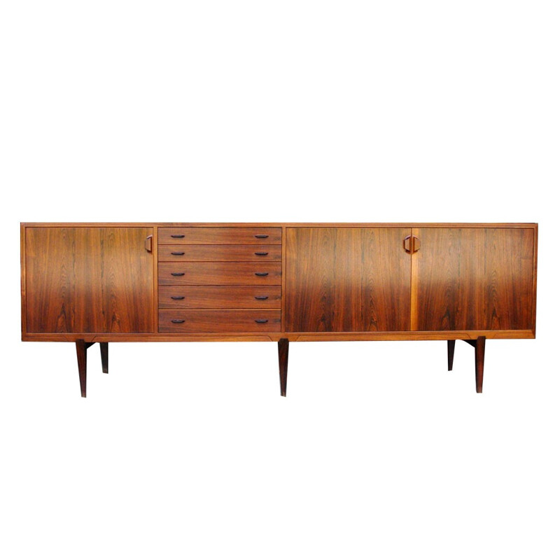 Rosewood sideboard, Henry Rosengren Hansen - 1960s