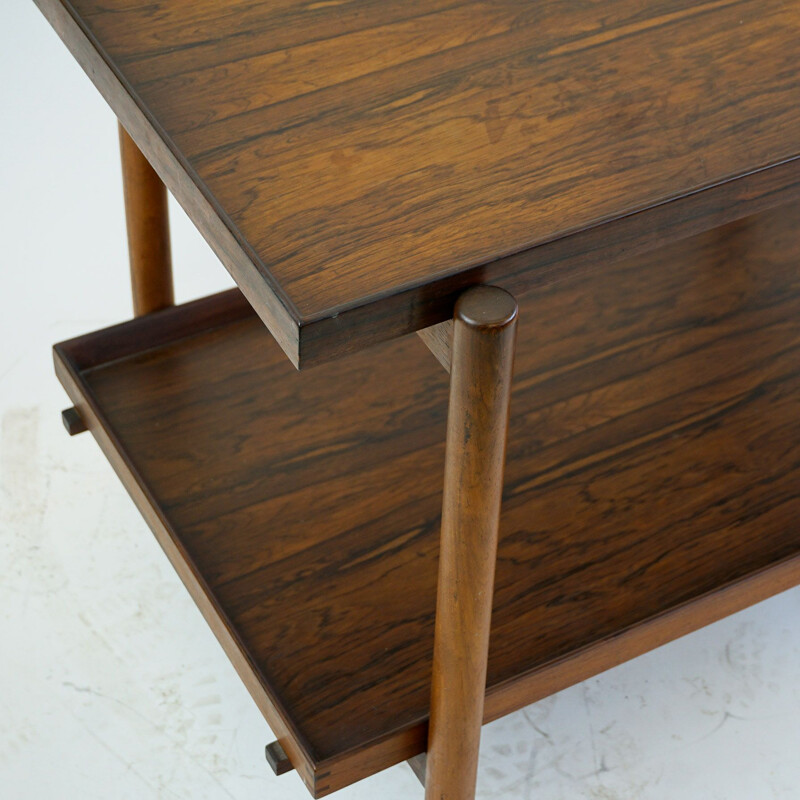 Rosewood danish vintage bar by Poul Hundevad, 1960s