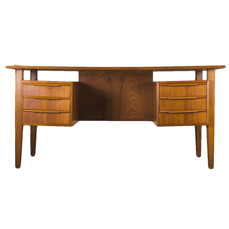 Scandinavian vintage desk by Peter Løvig Nielsen for Dansk Design, 1960s