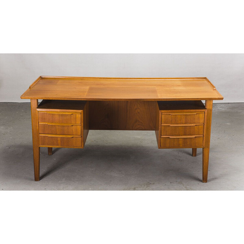 Scandinavian vintage desk by Peter Løvig Nielsen for Dansk Design, 1960s