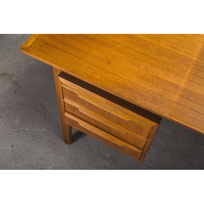 Scandinavian vintage desk by Peter Løvig Nielsen for Dansk Design, 1960s