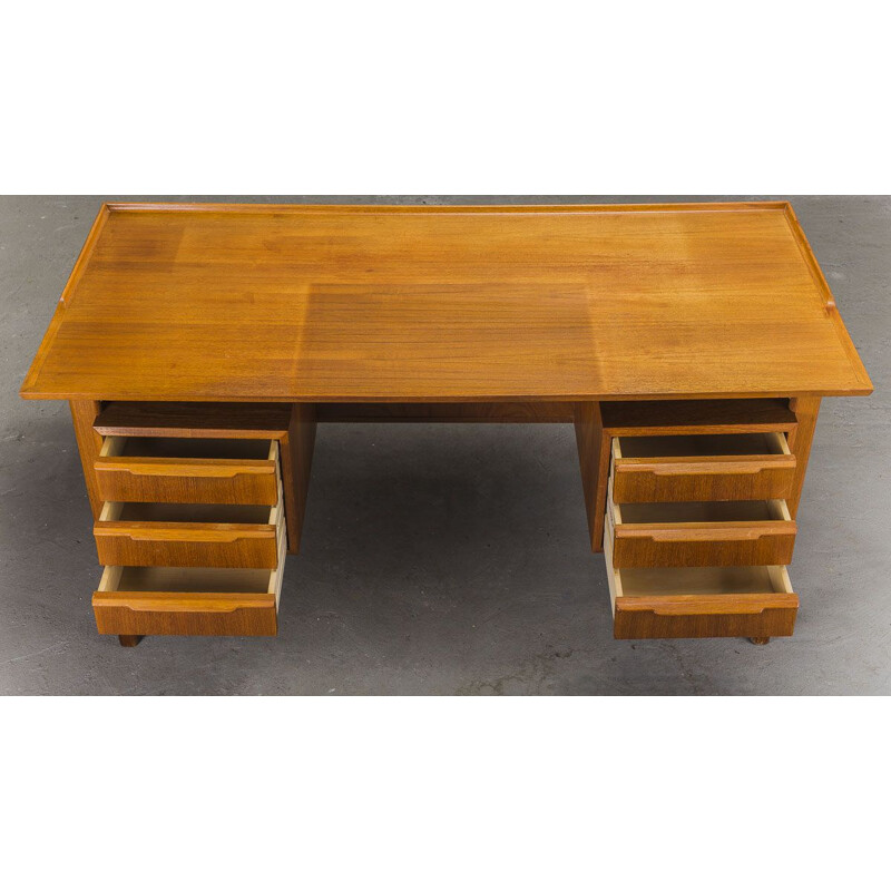 Scandinavian vintage desk by Peter Løvig Nielsen for Dansk Design, 1960s