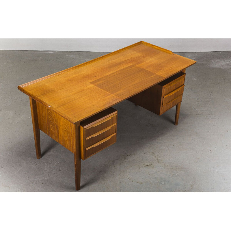 Scandinavian vintage desk by Peter Løvig Nielsen for Dansk Design, 1960s