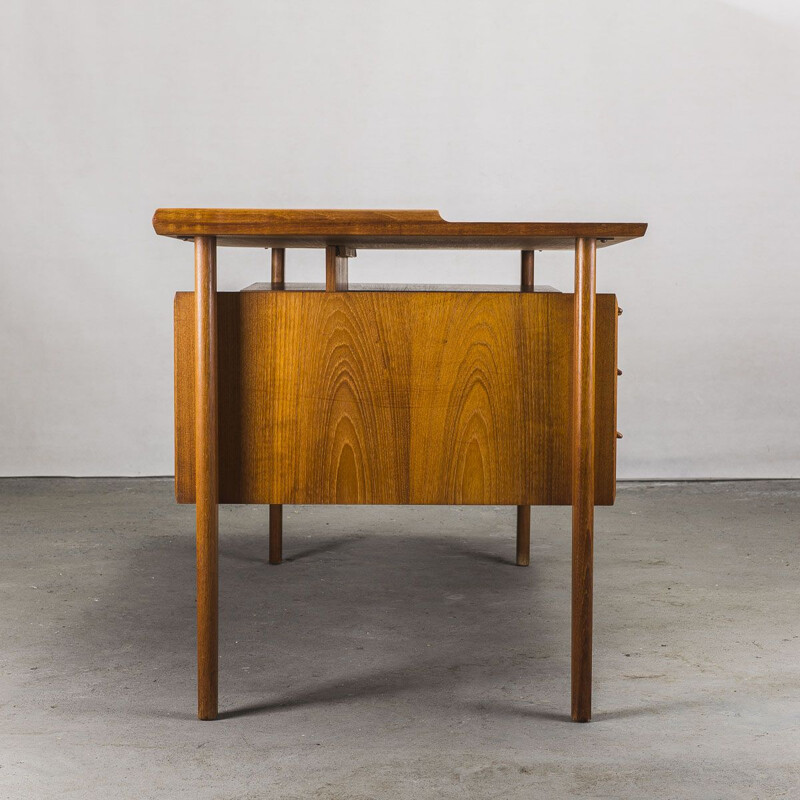 Scandinavian vintage desk by Peter Løvig Nielsen for Dansk Design, 1960s