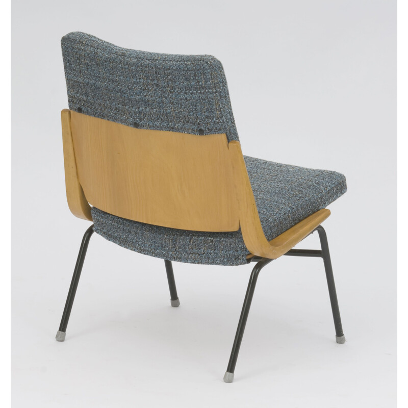 Grey vintage TON chair, 1960s