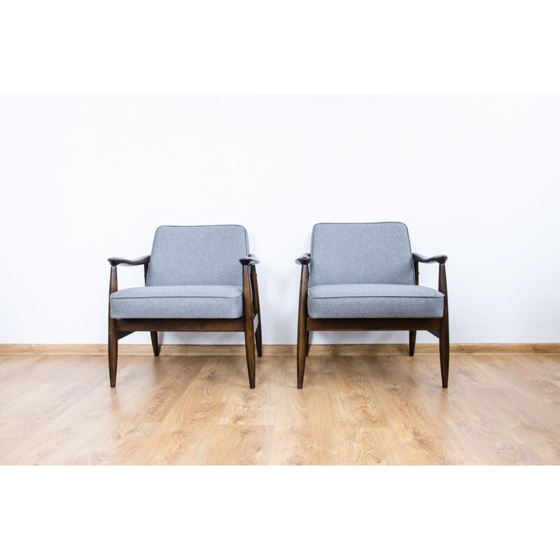 Ensemble de 2 fauteuils vintage de Juliusz Kôdziorek pour GFM, 1960