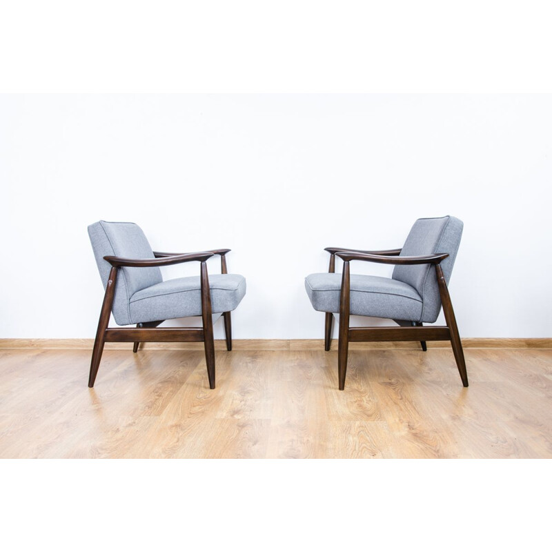 Ensemble de 2 fauteuils vintage de Juliusz Kôdziorek pour GFM, 1960
