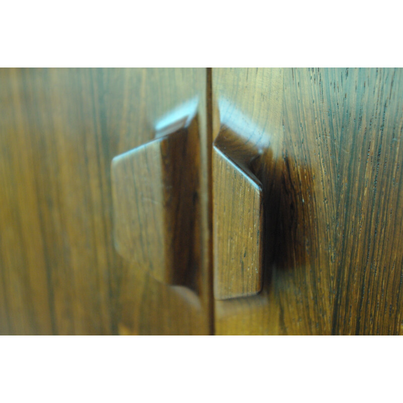 Rosewood sideboard, Henry Rosengren Hansen - 1960s