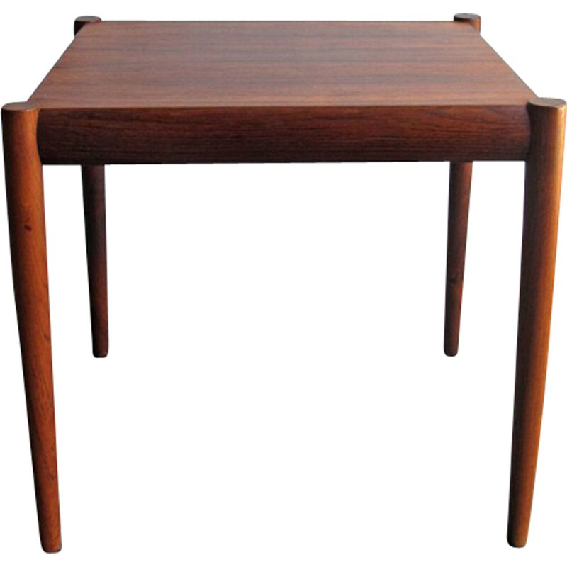 Vintage rosewood side table, Denmark, 1950s