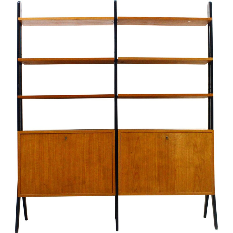 Etagère vintage scandinave en teck, 1970