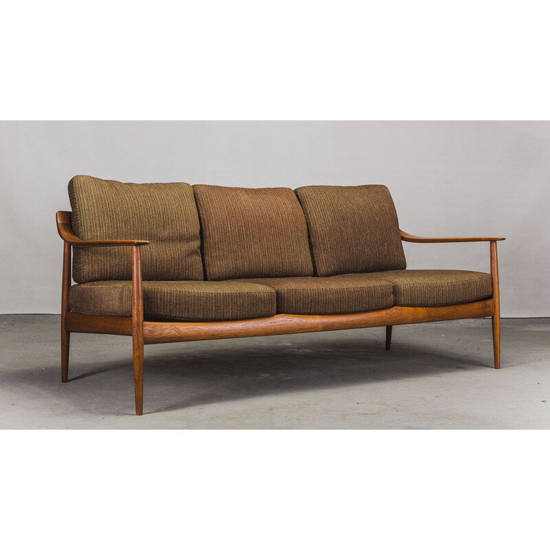 Vintage Deense teakhouten woonkamer set van Walter Knoll, 1960