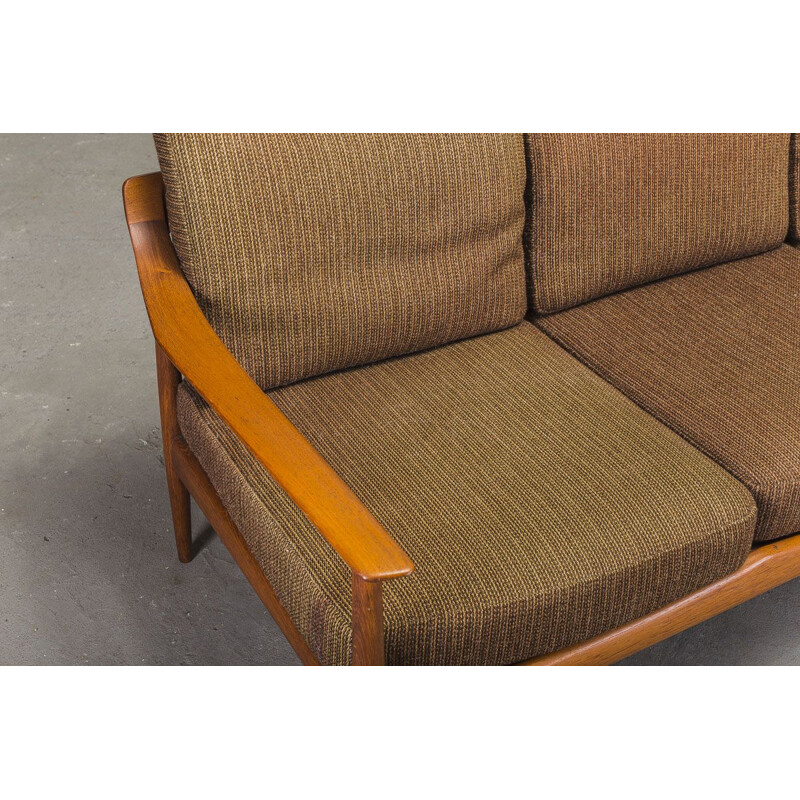 Danish teak vintage living room set by Walter Knoll, 1960s