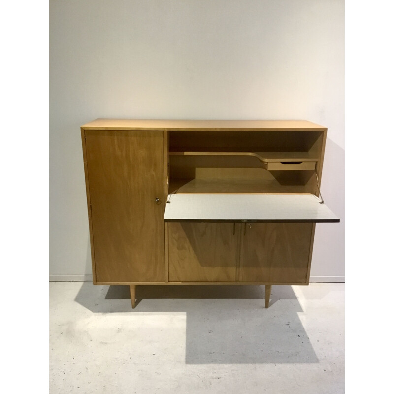 Holländisches Vintage-Buffet aus Holz 1950