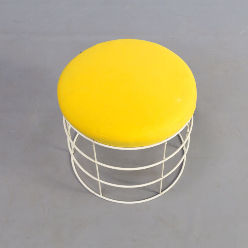 Vintage T1 wire stool by Verner Panton for Plus Linje, 1960